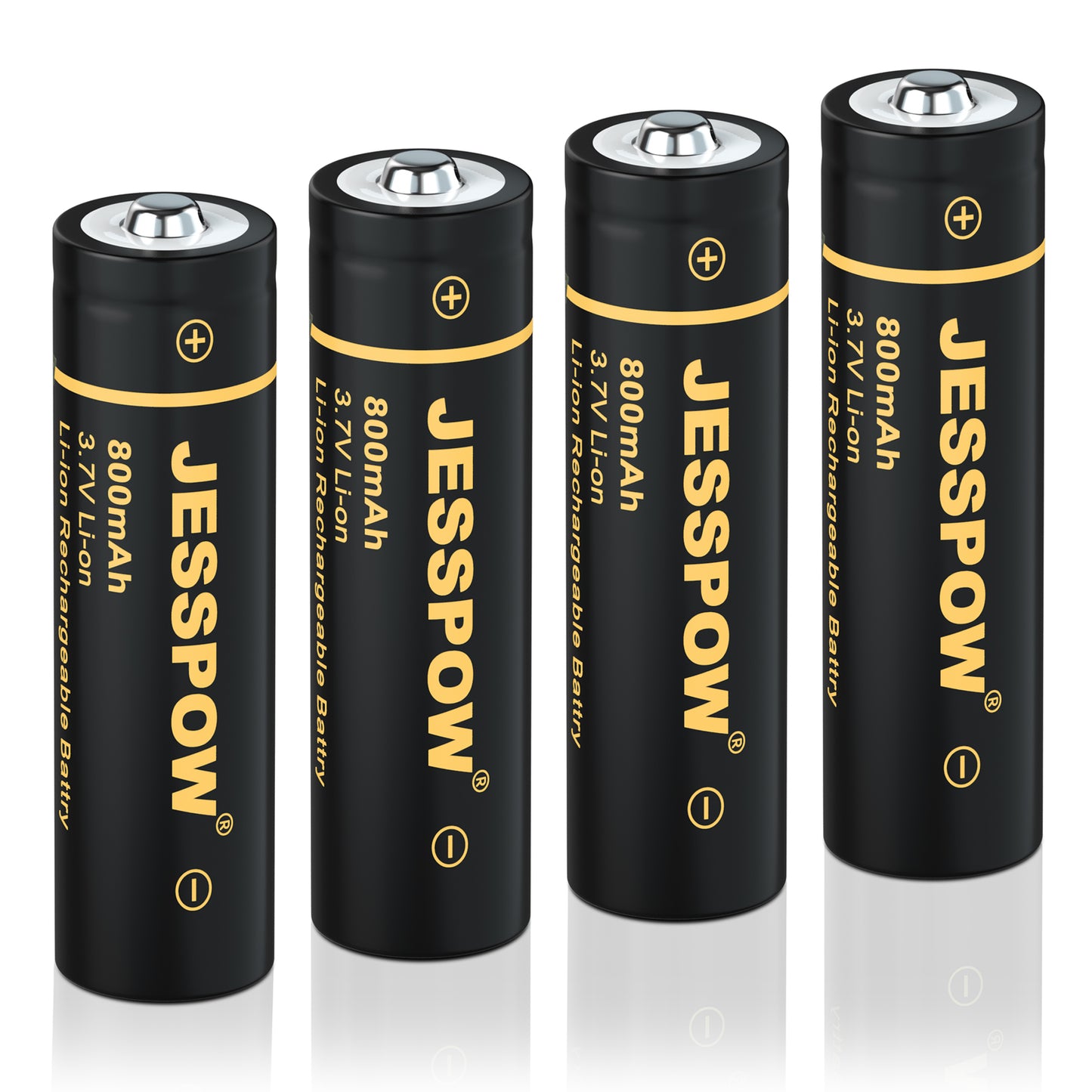 14500 Rechargeable Battery 3.7V - 4 Pack