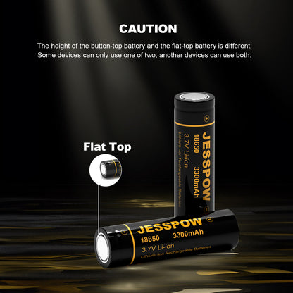 18650 Rechargeable Battery - 8 Pack
