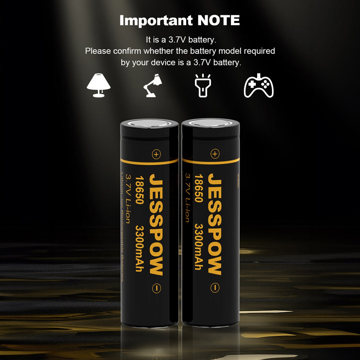 18650 Rechargeable Battery - 6 Pack