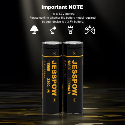 18650 Rechargeable Battery - 6 Pack