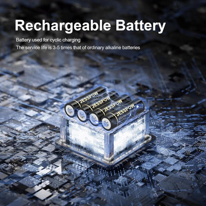 14430 Rechargeable Solar Battery 3.2V - 4 Pack