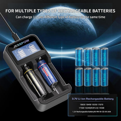 JESSPOW Battery Charger