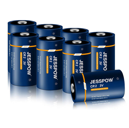 CR2 Lithium Battery 3V - 8 Pack